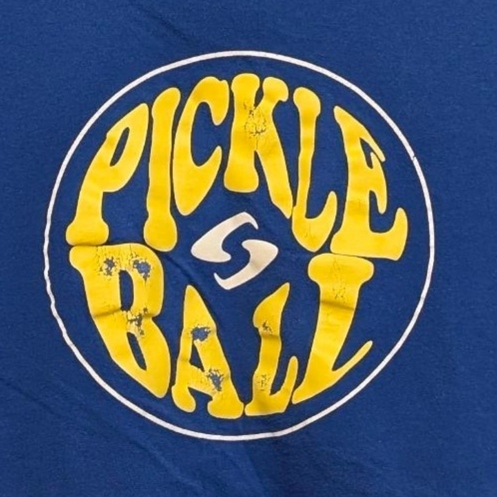 PICKLEBALL Royal Blue Short Sleeve Selkirk Graphic Tee Cotton XL